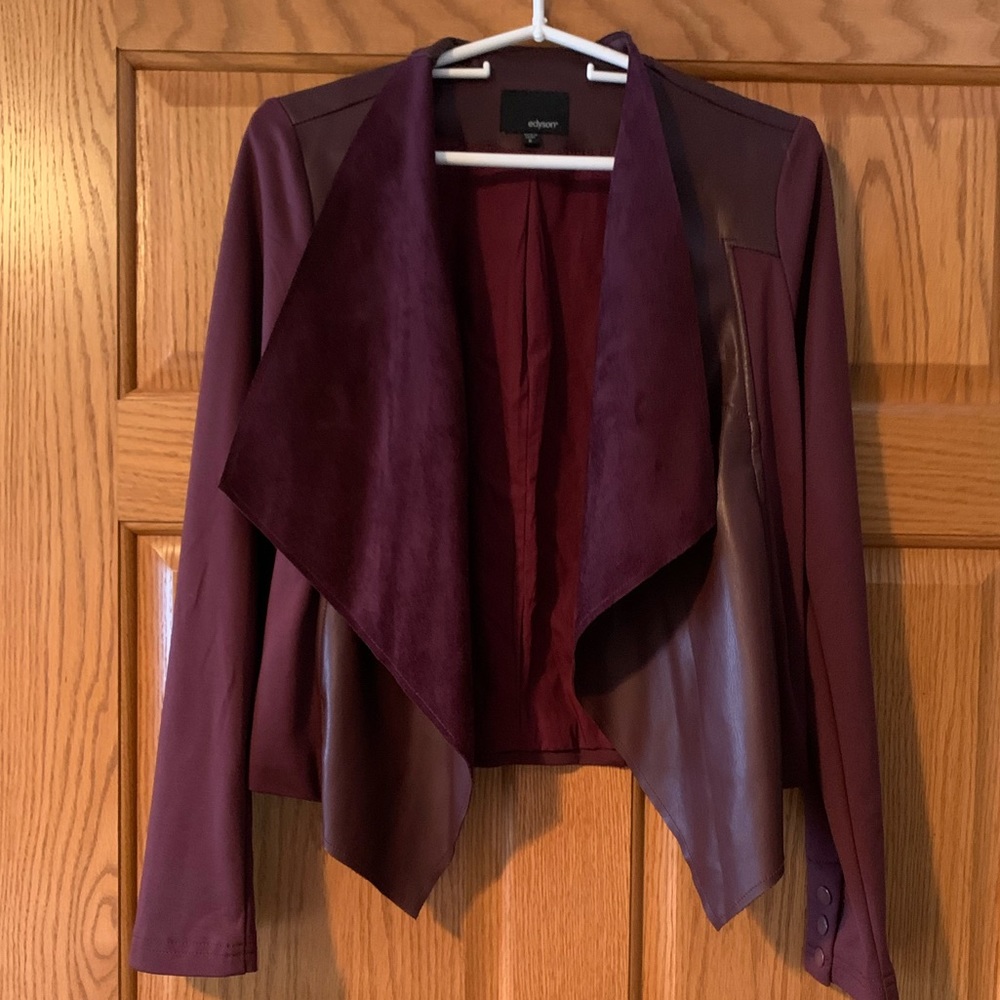 Burgundy Edyson Jacket